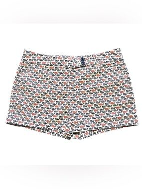 Vineyard Vines Flag Whale Print Patriotic Shorts, Size 2